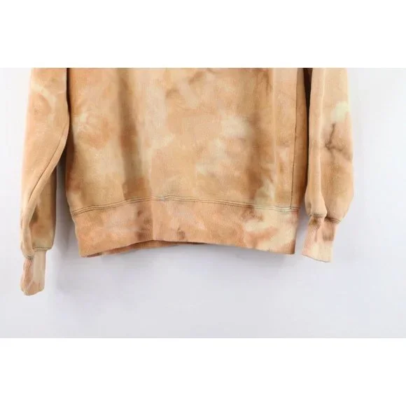 Vintage Champion Small Michigan State University Acid Wash Hoodie Sweatshirt